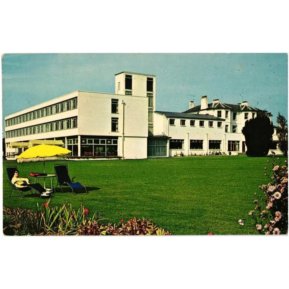 Wb 582 Great Danes, Hollingbourne a Top Rank Hotel Postcard